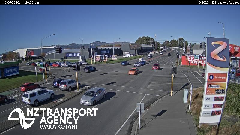 SH73 Blenheim Rd (Southbound)