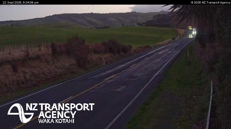 SH1 South of Waiouru road camera