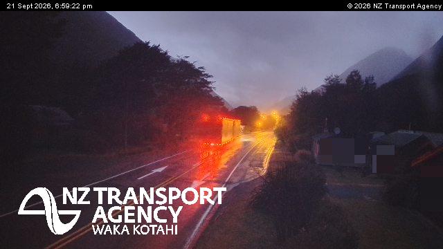 SH73 Arthurs Pass road camera