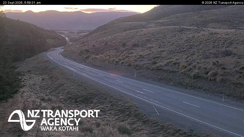 SH8 Burkes Pass road camera