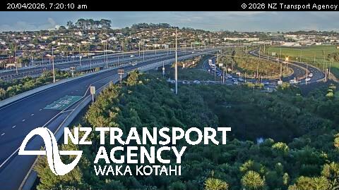 SH1/SH18 Interchange (Westbound)